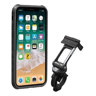 TOPEAK obal RIDECASE pro iPhone X černá/šedá