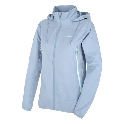 Husky Dámská softshell bunda Sonny L light blue