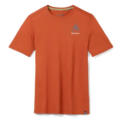 Smartwool M WILDERNESS SUMMIT SS GRAPHIC TEE SF picante