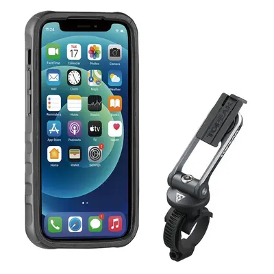 TOPEAK obal RIDECASE pro iPhone 12 Mini černá/šedá