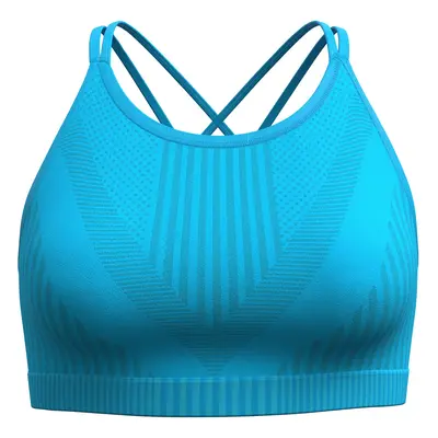 Smartwool W INTRAKNIT STRAPPY BRA pool blue heather