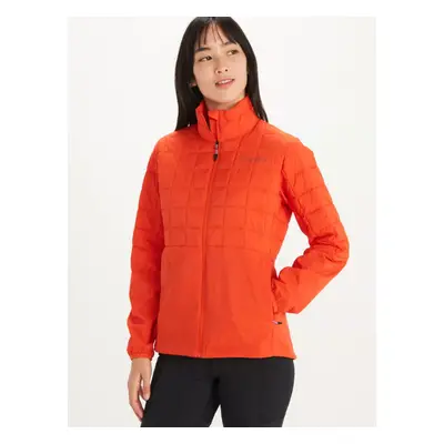 Marmot Women's Echo Featherless Hybrid Jacket - red sun