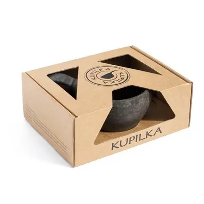 Kupilka KUKSA 370 ml Large + spork 205 SET - Kelo (BLACK)