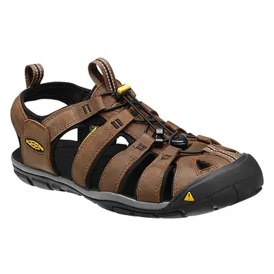 Keen CLEARWATER CNX LEATHER MEN dark earth/black