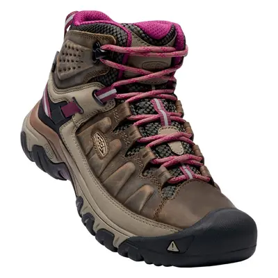 Keen TARGHEE III MID WP W weiss/boysenberry