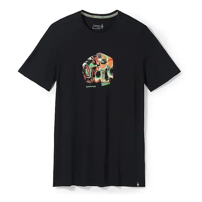 Smartwool M DEF LYFE SHORT SLEEVE GRAPHIC TEE SLIM FIT black