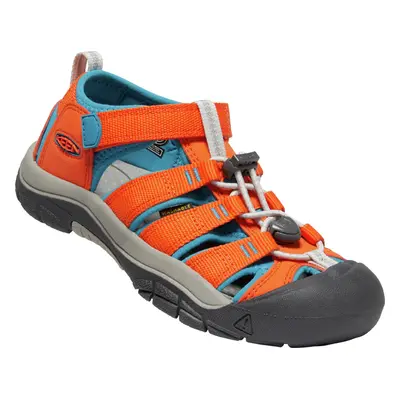 Keen NEWPORT H2 YOUTH safety orange/fjord blue