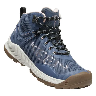 Keen NXIS EVO MID WP WOMEN vintage indigo/harbor gray