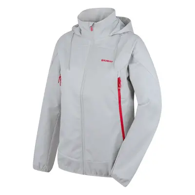 Husky Dámská softshell bunda Sonny lt. grey