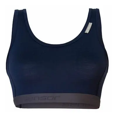 SENSOR MERINO ACTIVE dámská podprsenka deep blue