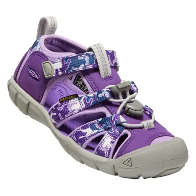 Keen SEACAMP II CNX CHILDREN camo/tillandsia purple