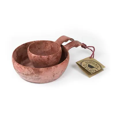 Kupilka sada KUKSA 210 ml + MISKA 550 ml - Cranberry (RED)