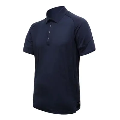 SENSOR MERINO ACTIVE polo pánské triko kr.rukáv deep blue