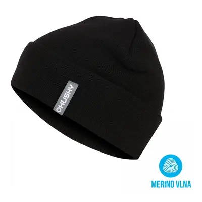 Husky Dětská merino čepice Merhat 6 black