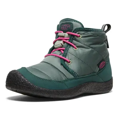 Keen HOWSER II CHUKKA WP YOUTH dark forest/fuchsia purple