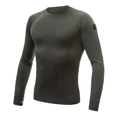 SENSOR MERINO AIR pánské triko dl.rukáv olive green