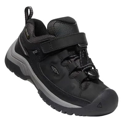 Keen TARGHEE LOW WP CHILDREN black/steel grey