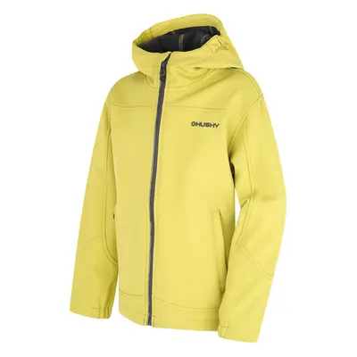 Husky Dětská softshell bunda Simbo K lime green