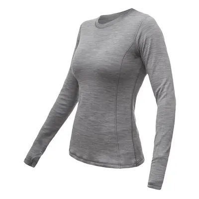 SENSOR MERINO BOLD dámské triko dl.rukáv cool gray