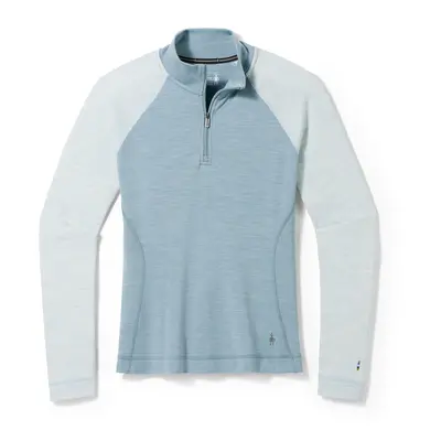 Smartwool W CLASSIC THERMAL MERINO BL 1/4 ZIP B lead heather