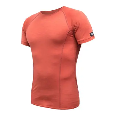 SENSOR MERINO ACTIVE pánské triko kr.rukáv terracotta