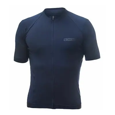 SENSOR COOLMAX RACE pánský dres kr.rukáv celozip deep blue