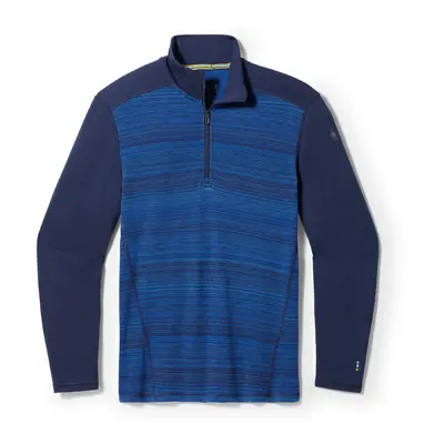 Smartwool CLASSIC THERMAL MERINO BL 1/4 ZIP B deep navy color shift