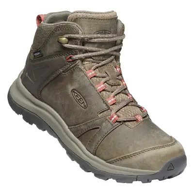 Keen TERRADORA II LEATHER MID WP W brindle/redwood