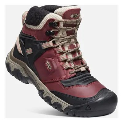 Keen RIDGE FLEX MID WP WOMEN rhubarb/black