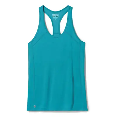 Smartwool SMARTWOOL W ACTIVE ULTRALITE RACERBACK TANK Lady deep lake