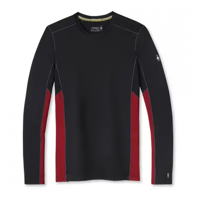 Smartwool M MERINO SPORT 150 LONG SLEEVE CREW tibetan red heather-black