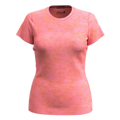 Smartwool W MERINO SHORT SLEEVE TEE guava orange wash