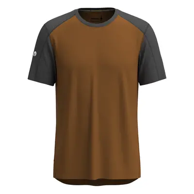 Smartwool ULTRALITE MOUNTAIN BIKE SS TEE fox brown-charcoal