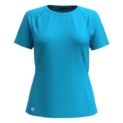 Smartwool W ACTIVE ULTRALITE SHORT SLEEVE pool blue