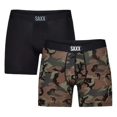 Saxx VIBE SUPER SOFT BB 2PK black/wood camo