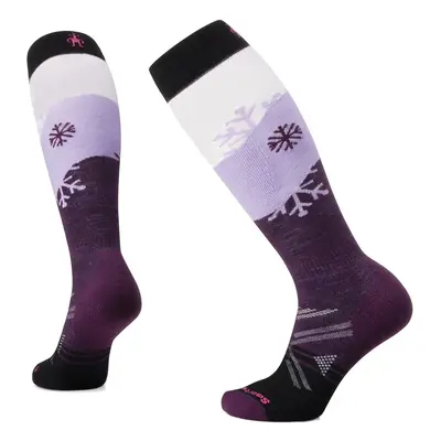 Smartwool W SKI FC SNOWPOCALYPSE PATTERN OTC purple iris