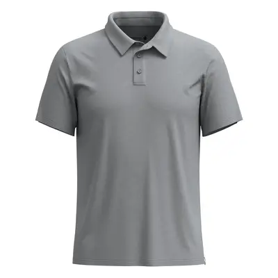 Smartwool M SHORT SLEEVE POLO-MERINO/CTTN light gray heather