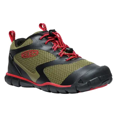 Keen TREAD ROVER WP YOUTH martini olive/red carpet