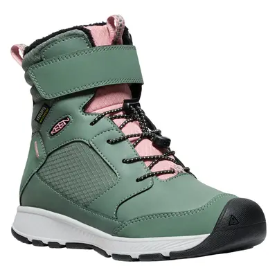 Keen SKUA WINTER WP YOUTH dark forest/rose elegance