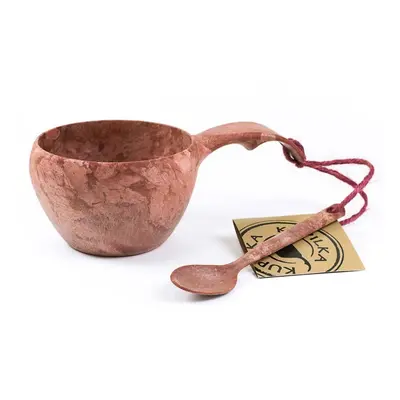 Kupilka KUKSA 210 ml + lžička - Cranberry (RED)