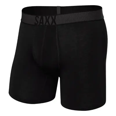 Saxx ROAST MASTER MID-WEIGHT BOXER BRIEF FLY black