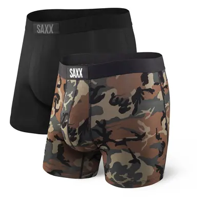 Saxx VIBE SUPER SOFT BB 2PK black/wood camo