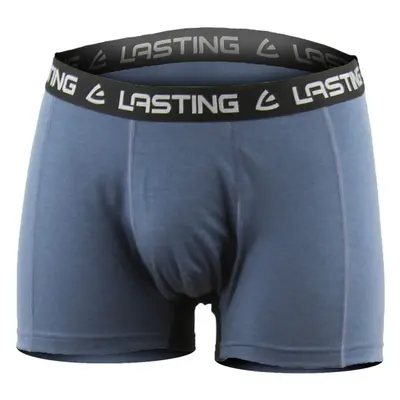 Lasting NOMO 5659 modré vlněné merino boxerky