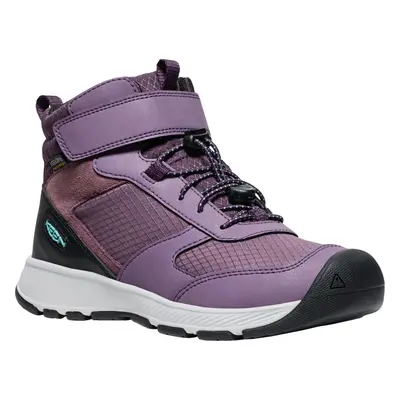 Keen SKUA MID WP YOUTH black plum/plum perfect