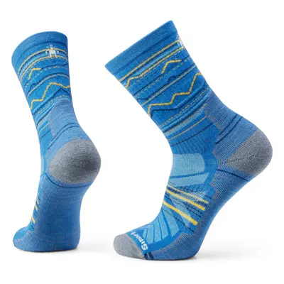 Smartwool HIKE LC MOUNTAIN RANGE PATTERN CREW laguna blue