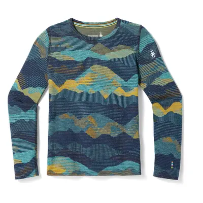 Smartwool K CLASSIC THERMAL MERINO BL CREW B blueberry mtn scape