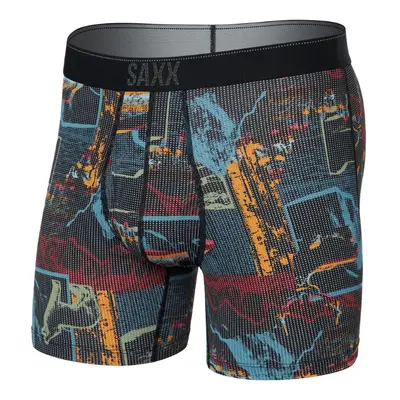 Saxx QUEST QDM BOXER BRIEF FLY light and shadow-multi