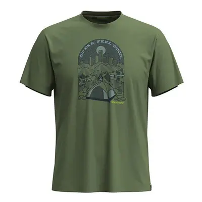 Smartwool STREETS TO PEAKS GRAPHIC SS TEE fern green