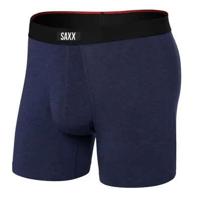 Saxx VIBE XTRA SUPER SOFT BOXER BRIEF FLY astro blue heather