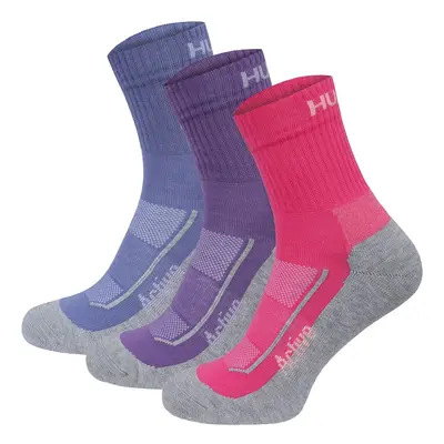 Husky Ponožky Active 3pack blue/pink/purple